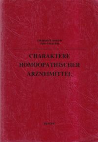 Friedrich, Charaktere homöopathischer Arzneimittel. (Umschlag)