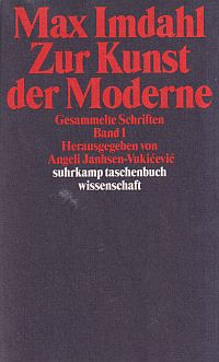 Imdahl, Gesammelte Schriften. (Umschlag)