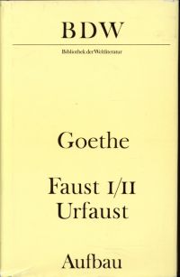 Goethe, Faust. (Umschlag)