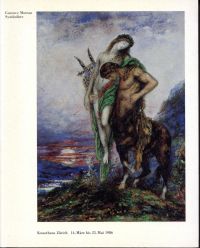 Moreau, Gustave Moreau. (Umschlag)