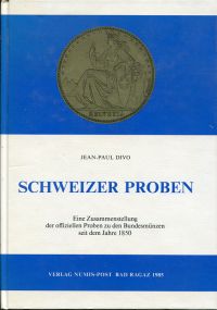 Divo, Schweizer Proben. (Umschlag)