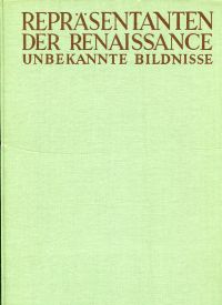 Goldscheider, Repräsentanten der Renaissance. (Umschlag)
