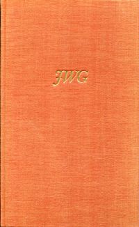 Goethe, Briefe (Umschlag)