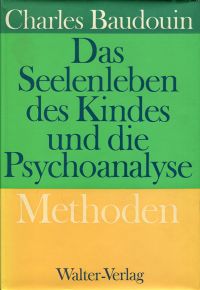 Baudouin, Das Seelenleben des Kindes und die Psychoanalyse. (Umschlag)