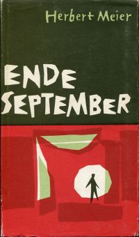Meier, Ende September. (Umschlag)