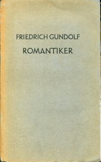 Gundolf, Romantiker. (Umschlag)
