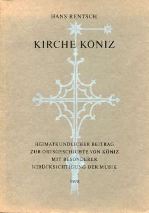 Rentsch, Kirche Köniz. (Einband)