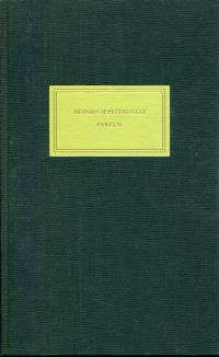 Pestalozzi, Fabeln. (Umschlag)