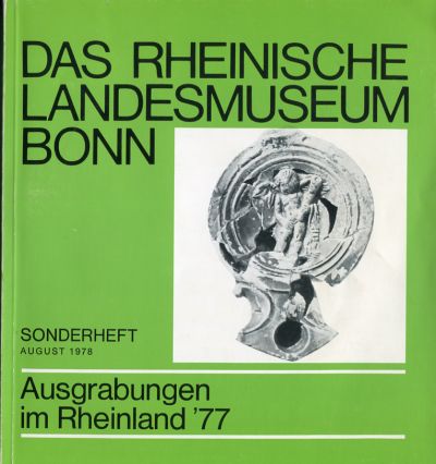 Rheinische Ausgrabungen '77. (Einband)