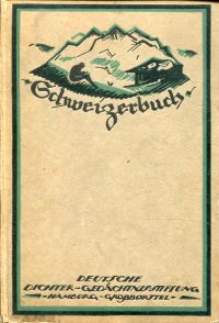 Schabbel, Schweizerbuch. (Umschlag)