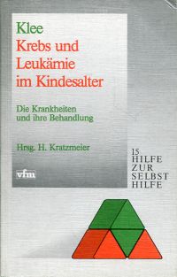 Klee, Krebs und Leukämie im Kindesalter. (Umschlag)