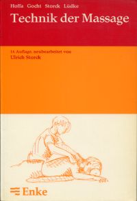 Hoffa, Technik der Massage. (Umschlag)