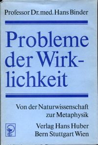 Binder, Probleme der Wirklichkeit. (Umschlag)