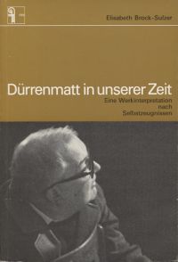 Brock-Sulzer, Friedrich Dürrenmatt. (Umschlag)
