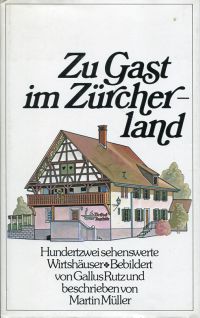 Müller, Zu Gast im Zürcherland. (Umschlag)