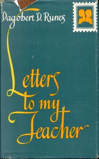 Runes, Letters to my teacher. (Umschlag)