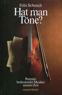 Schmidt, Hat man Töne? (Umschlag)