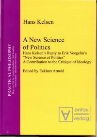 Kelsen, A new science of politics. (Umschlag)