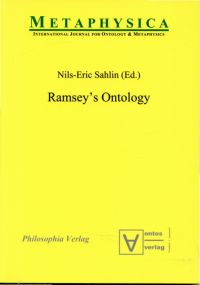 Sahlin, Ramsey's ontology. (Umschlag)