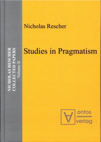 Rescher, Collected papers. Vol. 2: Studies in pragmatism. (Umschlag)