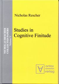 Rescher, Collected papers. Vol. 5: Studies in cognitive finitude. (Umschlag)