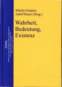 Grajner, Wahrheit - Bedeutung - Existenz. (Umschlag)