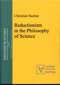 Sachse, Reductionism in the philosophy of science. (Umschlag)