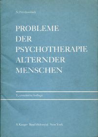 Petrilowitsch, Psychotherapie alterner Menschen (Umschlag)
