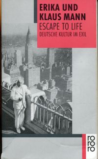 Mann, Escape to life. (Umschlag)
