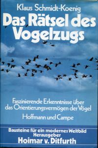 Schmidt-Koenig, Das Rätsel des Vogelzugs. (Umschlag)