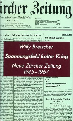 Bretscher, Spannungsfeld Kalter Krieg. (Einband)