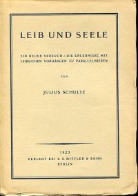 Schultz, Leib und Seele (Umschlag)
