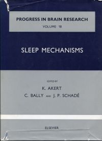 Akert, Sleep mechanisms. (Umschlag)