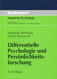 Amelang, Differentielle Psychologie und Persönlichkeitsforschung. (Umschlag)