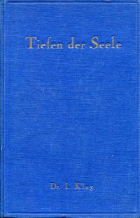 Klug, Die Tiefen der Seele. (Umschlag)
