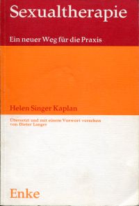 Kaplan, Sexualtherapie. (Umschlag)