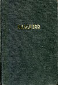 Lapaquellerie, Eduard Daladier. (Umschlag)