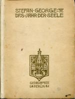 George, Das Jahr der Seele. (Einband)