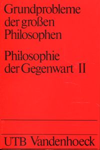Philosophie der Gegenwart, Band 2 (Umschlag)