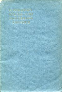Philippsen, Kultur- und Naturbilder von Föhr. (Umschlag)