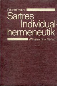 Maler, Sartres Individualhermeneutik (Umschlag)