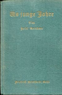 Reinhart, Us junge Johre. (Umschlag)