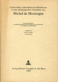 Jenzer, Lebensnähe, Lebensferne und Realismus in den pädagogischen Ansichten von (Umschlag)