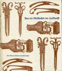 Königer, Aus der Geschichte der Heilkunst. (Umschlag)