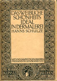 Schulze, Das weibliche Schönheitsideal in der Malerei. (Umschlag)