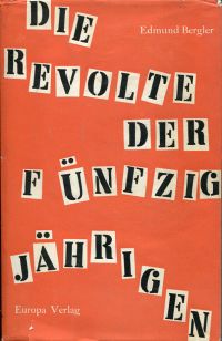 Bergler, Die Revolte der Fünfzigjährigen. (Umschlag)