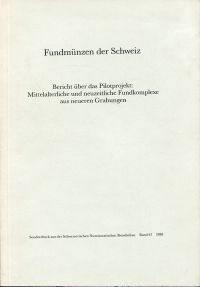 Fundmünzen der Schweiz. (Umschlag)