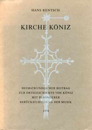 Rentsch, Kirche Köniz. (Einband)