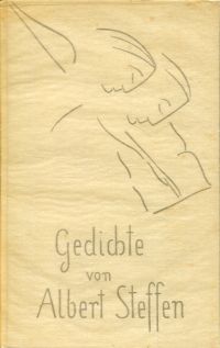 Steffen, Gedichte. (Umschlag)