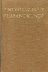 Helwig, Einführung in die Einbandkunde. (Umschlag)